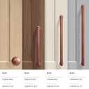 khtumeware 10 Pack 5"(128mm) Vintage Drawer Pulls Antique Copper Cabinet Pulls Kitchen Hardware Cabinet Handles Drawer Handles Knobs. (5" Hole Center)