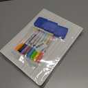 12PCS Dry Erase Boards,9"x12" Double Sided Small Whiteboards with Lines,Students,Education Teacher Classroom,Mini Portable Drawing Learning Lapboards with Colors Pens and Erasers.