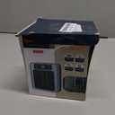 Space Heater Indoor, 450W PTC Programmable portable wall heater,Remote plug in wall outlet heater with LED Display, Thermostat,Timer, Overheat Protection, Faster Heat for Home,Office,Bathroom (white)