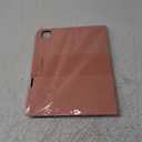 auaua Case for iPad Pro 13 Inch (M5/M4) 2025/2024, PU Leather Case with Pencil Holder, Supports Pencil Pro and Pencil(USB-C), Adjustable Angles, Auto Sleep/Wake (Pink)