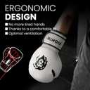 FIGHTR Boxing Gloves - Maximum Protection & Stability | Boxing Gloves for Boxing, MMA, Muay Thai & Kickboxing | Sizes 8-16 oz