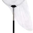 RESTCLOUD Insect and Butterfly Net with 12" Ring, 24" Net Depth, Handle Extends to 59 Inches (10" Ring, 48" Handle)