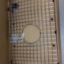 Serene Valley Sink Bottom Grid 22" X 13", Centered Drain with Corner Radius 2", SVM2213C