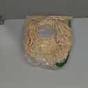 Boho Wall Mirror Decor - Raffia Straw Mirror Decor Round Handmade Wall Art for Children Room Decor Living Rooms Bedrooms Display Table Settings Home Kitchen 18in (Mirror)