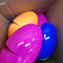 JOYIN 12 Pcs Prefilled Easter Eggs with Toys, Plastic Eggs with Cute Pull Back Cars, Easter Basket Stuffers, Party Favors for Kids, Classroom Prize Supplies