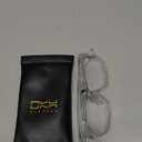 OKH 160% Magnifying Glasses, Flip Up Down Lens, Hands-Free Magnifier Eyeglasses for Close Work, Reading, Sewing, Jewelry Making, Craft, Hobby, Painting (Clear)