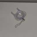 Toilet Flappers Replacement Compatible for GA715014-GEG1 (Transparent) 3 Inch with Stainless Chain and Hook - Reliable Toilet Flapper