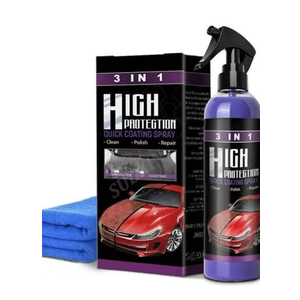 Pack of 15 Newbeeoo Car Coating Spray, High Protection 3 in 1 Spray, 3 in 1 High Protection Quick Car Ceramic Coating Spray, 3-in-1 High Protection Car Spray