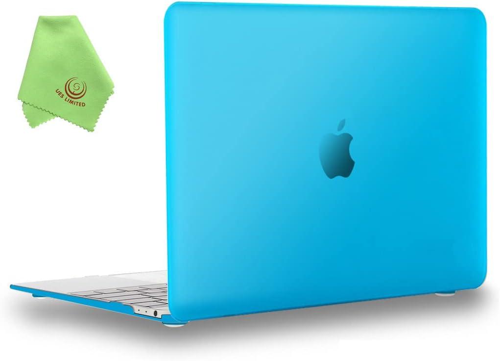 UESWILL Compatible with MacBook (Retina, 12-inch, 2015/2016/2017) Model: A1534, Smooth Soft Touch Matte Hard Shell Case Cover + Microfibre Cleaning Cloth UESWILL Compatible with MacBook (Retina, 12-inch, 2015/2016/2017) Model: A1534, Smooth Soft Touch Matte Hard Shell Case Cover + Microfibre Cleaning Cloth