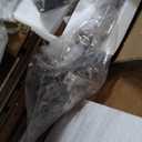 LITTLE TREE 6-Tier Shoe Cabinet with Doors for Up to 24 Pairs, Large Wooden Shoe Storage Cabinet with Adjustable Shelves, Retro Freestanding Shoe Organizer Cabinet for Entryway, Hallway, Dark Walnut