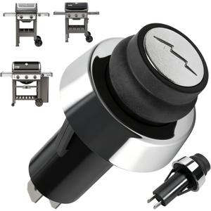66220 Spirit 2 Igniter Switch for Weber Genesis II & Spirit II Grill GS4 Igniter Button Replacement Spirit II E310 E210 S210 S310 Electronic Ignition, Genesis 2 Grill Ignitor Replacement(2017-Newer)