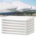 14' X 26.3' Boat Shrink Wrap Polyethylene Plastic Boat Wrap for Winter -7 Mil Boat Shrink Film for Use with HeatGun, UV Resistance Industrial Shrink Wrap for Protection and Storage, White