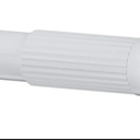 MOFAOTU Tension Curtain Rod, Shower Curtain Rod, 46-167 inch, No Drill Window Curtain Rod, Rustproof Adjustable Shower Rods for Bathroom, Extra Long For Outdoor, Living Room, White
