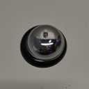 New Star Mirror Chrome Plated Table Bell 3.5-inch