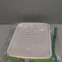 Seed Sprouter Tray 2PCS Soil-Free Wheatgrass Grower Sprouting Container with Lid 20CPS Germinating Growing Paper