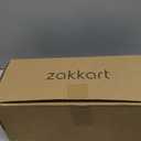 Zakkart SnugCloud Cat Window Perch with 4-Sided Bolster - Orthopedic Cat Hammock for Window Sill - Solid Hardwood & Metal Frame - Window Seat for Pets (Natural Color Wood w/White Bed, Medium) (Medium (22"x15"))