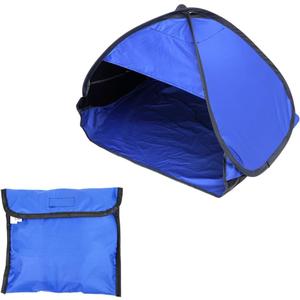 Portable Mini Beach Tent Instant Pop Up Canopy for Pets,Cat and Dog Outdoor Waterproof Tent House, Laptops & Outdoor Shade (Blue)