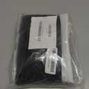 Box Spring Cover Twin/Twin XL Size - Jersey Knit & Stretchy Wrap Around 4 Sides Bed Skirt for Hotel & Home, Black