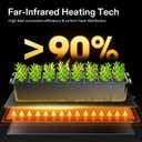 VIVOSUN 48" x 20.75" Seedling Heat Mat and Digital Thermostat Combo Set, UL & MET-Certified Warm Hydroponic Heating Pad for Germination, Indoor Gardening, Greenhouse