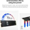 Samsung 990 EVO Plus SSD 1TB, PCIe Gen 4x4, Gen 5x2 M.2 2280, Speeds Up-to 7,150 MB/s, Upgrade Storage for PC/Laptops, HMB Technology and Intelligent Turbowrite 2.0, (MZ-V9S1T0B/AM)