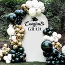 Graduation Decorations 2026 - Class of 2026 6.6Ft Arch Backdrop Kit - Grad Photo Party Decor Supplies for College High School Yard Garden