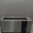 Mueller UltraToast Full Stainless Steel Toaster 2 Slice, Long Extra-Wide Slots with Removable Tray, Cancel/Defrost/Reheat Functions, 6 Browning Levels with LED Display, Housewarming Gifts New Home