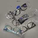 CCVOO 0.5 Reading Glasses for Women, Eye glasses, Blue Light Readers for Women, Cheaters (*C1 Mix)