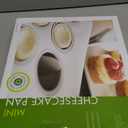 Fox Run Mini Cheesecake Pan with Removable Bottoms, Non-Stick, 10.5 x 14 x 1.5 inches