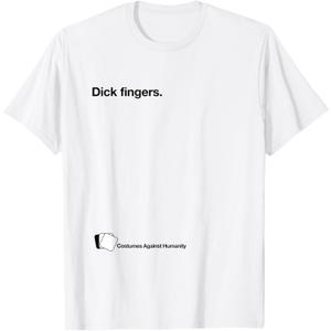 Funny Halloween Against Humanity Group & Couple Costume T-Shirt. M Size