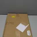 Deep Floating Wall Shelves - 3 Sets of 12x16 Inch Wide White Wood Shelves for Bathroom, Bedroom, Kitchen, Living Room