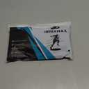 INDEEMAX Ankle Brace for Sprained Ankle Compression Sleeve, 2 Pack Copper Infused Ankle Support Brace for Women & Men, Plantar Fasciitis Relief Achilles Tendonitis, Sports Running, Copper Black, Large