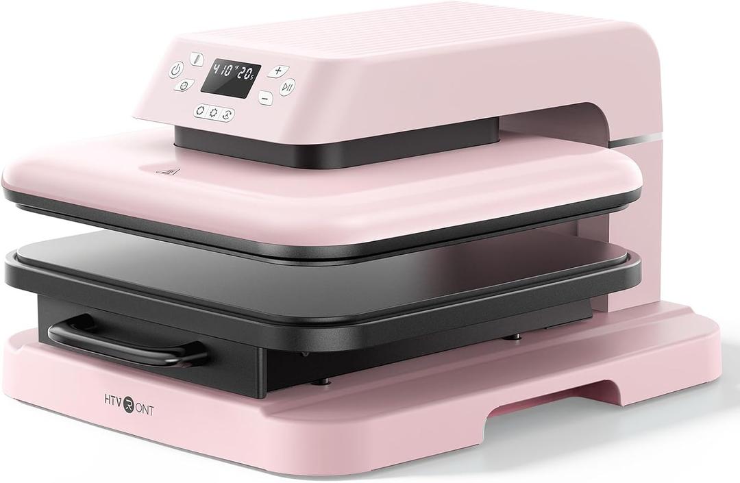 HTVRONT Heat Press Machine for Tshirts - Heat Press 15x15 for Heat Transfer
Sublimation, DTF, HTV Vinyl Projects| Auto Press & Release| Professional Shirt Press Machine for Fabric, Wood