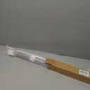 LazBlinds No Drill Cordless Zebra Blinds for Indoor Windows, Dual Layer Light Control Roller Shades for Day and Night, Light Filtering Sheer Shades for Home, 23" W x 48" H, Stone Grey