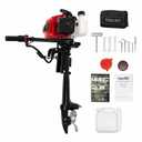 63cc 3.5HP Outboard Motor for Boat 16ft with CDI Ignition