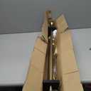 Double Curtain Rods Warm Gold, Double Rod Curtain for Window 28-48 Inches, Adjustable Double Drapery Rod with Round Finials, 1-Inch Front and 5/8 Inch Back Double Rod Curtain Rods Warm Gold