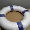 20 Inch Safety Life Preserver Ring Buoy for Swimming, Swim Foam Ring - Pool Safety Throw Rings, Rescue Lifeguard Wall Decoration