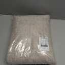 RYB HOME Natural Beige Linen Sheer Curtains 102 inches Long for Living Room and Dining Room, Back Tab/Rod Pocket, Light Filtering Sheer Curtains and Drapes, W 52 x L 102 inches, 2 Panels Set