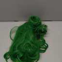 ColorGround Green Styled Heat Resistant Natural Costume Wig for Cons and Party (Bright Green for Adult)