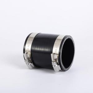 2.25in ID Straight Silicone Hose Coupler with Stainless Steel Hose Clamps, 2-1/4 in Silicone Coupler High Temp 4-Ply Reinforced 3in Length