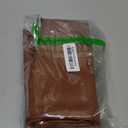 Tosewever Faux Leather Throw Pillow Covers, 18 x 18 inch Set of 2 Luxury Cognac Brown Modern Pillowcases Solid Decorative Square Cushion Cases for Bedroom Living Room Couch Bed Sofa (Brown, 18" x 18")