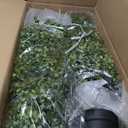 3ft Artificial Boxwood Topiary Trees (Set of 2) - UV Resistant Faux Plants Outdoor, Realistic 36" Fake Cone Bushes and Shrubs for Front Porch, Planter, Patio - Low Maintenance & Evergreen (Topiary2)