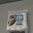 2 x Small Trash Bags - 100 Count 4 Gallon Trash Bag, Unscented Small Garbage Bags Bathroom Trash Bags, White 4 Gal Trash Can Liners