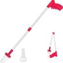 83cm Spider Catcher, Long-Handled Catch and Release,Easy Catch Multi Function Spider Catcher for Indoor/Outdoor Home Office Garden Camping Beach,Red
