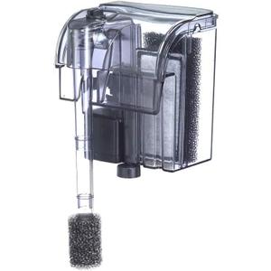 Finnex PF-7 Nano Aquarium HOB Power Filter, 52 GPH, up to 7.5 Gallon Aquariums, Made in Taiwan