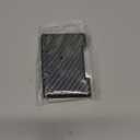 Voodonala Carbon Fiber Grain Central Electrical Outlet Socket Trim Smoking Lighter Hole Cover for Ford F150 2015 - 2020(1pc, Carbon Fiber Black)