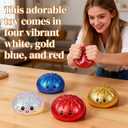 Glitter Dumpling, Glitter Dumpling Squishy with Box (Gold)