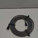 PowerBear 10K 8K HDMI 2.1 Cable 15 ft | 48Gbps High Speed 4K@120Hz Braided Cord 144Hz 8K@60Hz, eARC, Dynamic HDR 10,for Laptop, Monitor, PS5, PS4, Xbox One, Fire TV, Apple TV