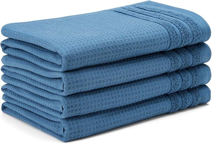 Navy Blue Towel Set of 4