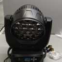 JUNMAN 19x15W RGBW 4 in 1 Led Beam Zoom Moving Head Light DJ Disco Stage Lights DMX512 16/24 Channels