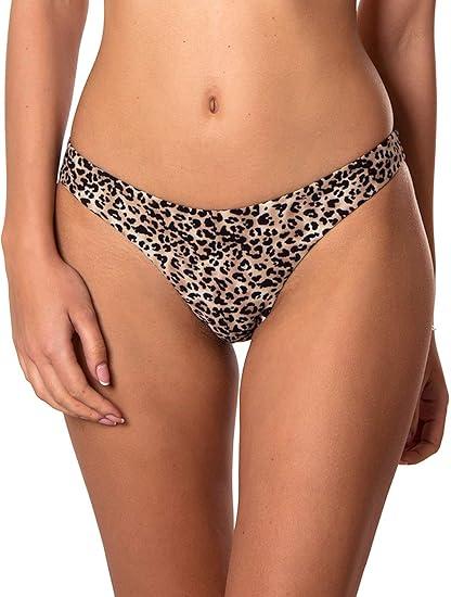 Ocean Blues Women's Cheeky Brazilian Cut Bikini Bottom, M